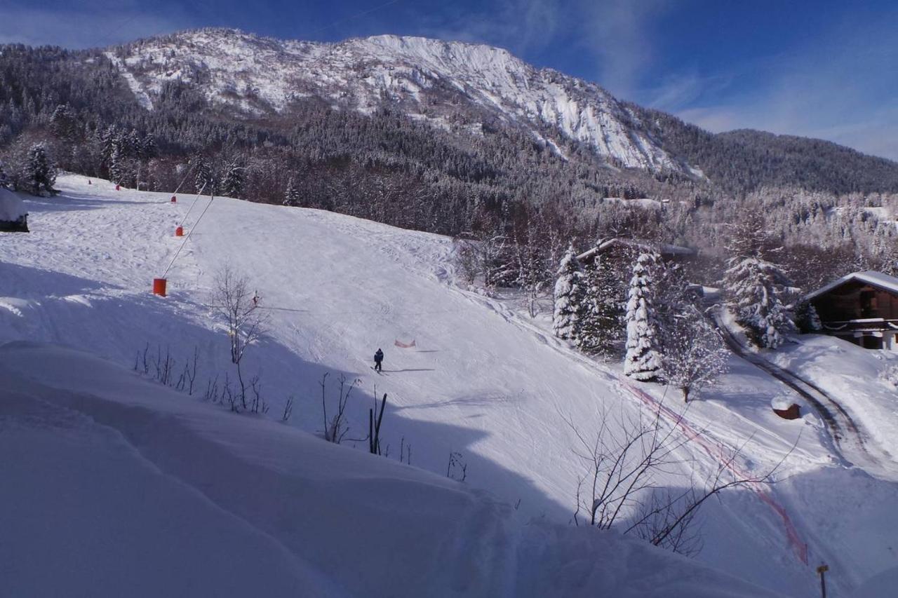 Spacious And Stylish Flat At The Foot Of The Mont-Blanc Ideal For Ski In Ski Out Les Houches Kültér fotó