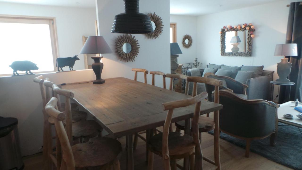 Spacious And Stylish Flat At The Foot Of The Mont-Blanc Ideal For Ski In Ski Out Les Houches Kültér fotó